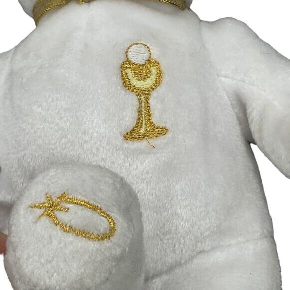 Holy Bears Communion Bear Beanie Plush Stuffed Animal 9" - Picture 4 of 4